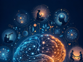 Illustration de l’évolution du cerveau humain et de l’apprentissage moderne